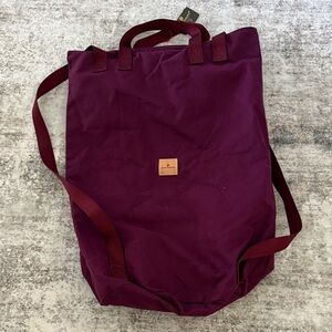 Elegant Burgundy Tote Bag